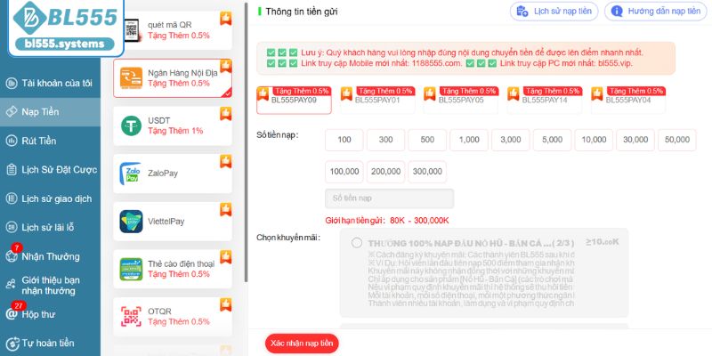 Giao dịch tiện lợi và đảm bảo an toàn cho người chơi