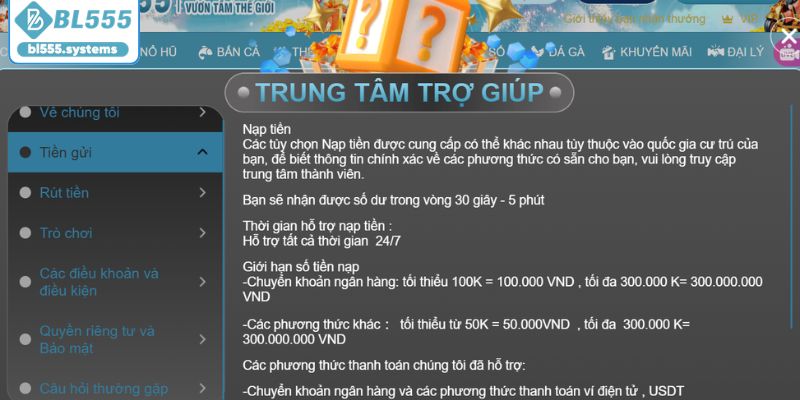 Làm quen với giao diện website để thao tác