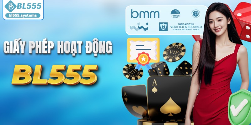 Thông tin về giấy phép của BL555